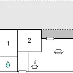 Two-bedroom In Сasa de vacaciones Pandrup