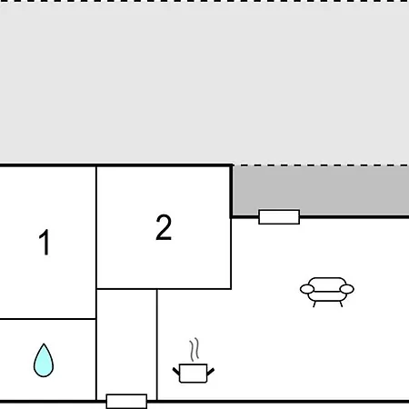 Two-bedroom In Ferienhaus Pandrup